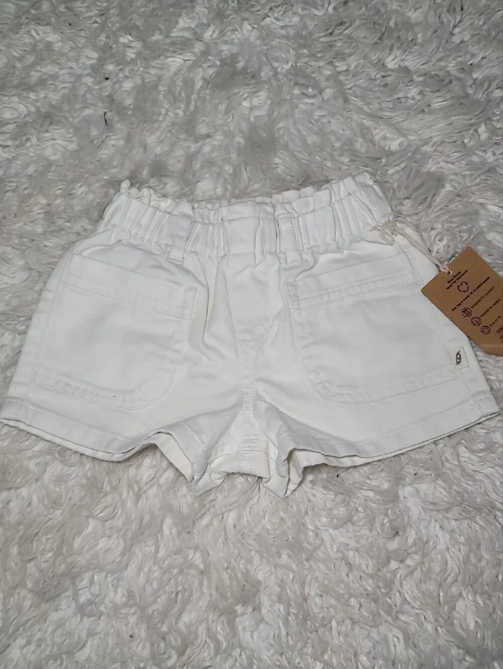 Kids White Matching Set - Brand